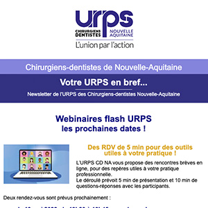 Newsletter URPS CD NA – Mai 2022