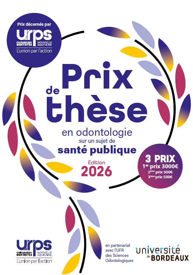 Prix de thèse odontologie